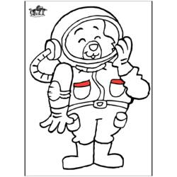 ぬりえページ: 宇宙飛行士 (取引と職業) #87603 - 無料の印刷可能なぬりえページ
