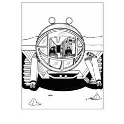 ぬりえページ: 宇宙飛行士 (取引と職業) #87645 - 無料の印刷可能なぬりえページ
