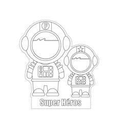 ぬりえページ: 宇宙飛行士 (取引と職業) #87647 - 無料の印刷可能なぬりえページ