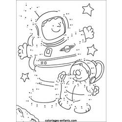 ぬりえページ: 宇宙飛行士 (取引と職業) #87703 - 無料の印刷可能なぬりえページ