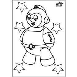 ぬりえページ: 宇宙飛行士 (取引と職業) #87910 - 無料の印刷可能なぬりえページ