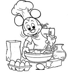 ぬりえページ: 料理する / 料理する (取引と職業) #91766 - 無料の印刷可能なぬりえページ