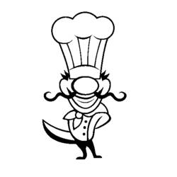 ぬりえページ: 料理する / 料理する (取引と職業) #91793 - 無料の印刷可能なぬりえページ