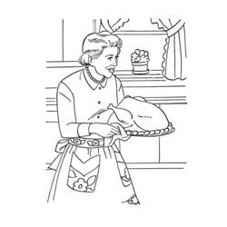 ぬりえページ: 料理する / 料理する (取引と職業) #91812 - 無料の印刷可能なぬりえページ