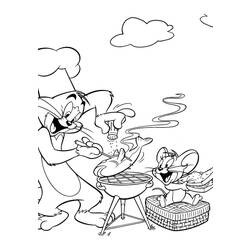 ぬりえページ: 料理する / 料理する (取引と職業) #91855 - 無料の印刷可能なぬりえページ