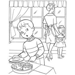 ぬりえページ: 料理する / 料理する (取引と職業) #91903 - 無料の印刷可能なぬりえページ
