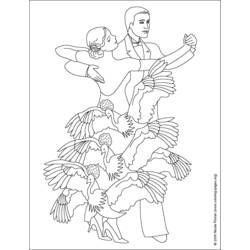 ぬりえページ: ダンサー / ダンサー (取引と職業) #92141 - 無料の印刷可能なぬりえページ
