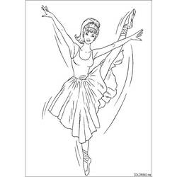 ぬりえページ: ダンサー / ダンサー (取引と職業) #92152 - 無料の印刷可能なぬりえページ