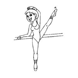 ぬりえページ: ダンサー / ダンサー (取引と職業) #92160 - 無料の印刷可能なぬりえページ