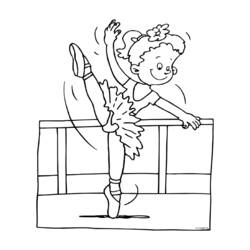 ぬりえページ: ダンサー / ダンサー (取引と職業) #92178 - 無料の印刷可能なぬりえページ