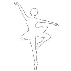 ぬりえページ: ダンサー / ダンサー (取引と職業) #92281 - 無料の印刷可能なぬりえページ