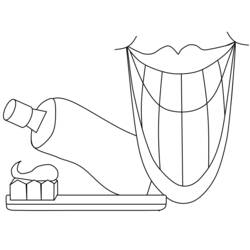 ぬりえページ: 歯医者 (取引と職業) #92852 - 無料の印刷可能なぬりえページ