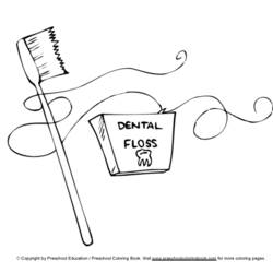 ぬりえページ: 歯医者 (取引と職業) #92853 - 無料の印刷可能なぬりえページ