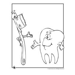 ぬりえページ: 歯医者 (取引と職業) #92858 - 無料の印刷可能なぬりえページ