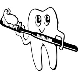 ぬりえページ: 歯医者 (取引と職業) #93145 - 無料の印刷可能なぬりえページ