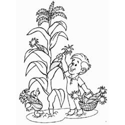 ぬりえページ: 農家 (取引と職業) #96265 - 無料の印刷可能なぬりえページ