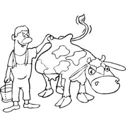 ぬりえページ: 農家 (取引と職業) #96316 - 無料の印刷可能なぬりえページ