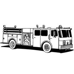ぬりえページ: 消防士 (取引と職業) #105519 - 無料の印刷可能なぬりえページ