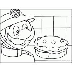 ぬりえページ: 消防士 (取引と職業) #105648 - 無料の印刷可能なぬりえページ