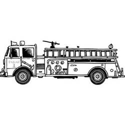 ぬりえページ: 消防士 (取引と職業) #105722 - 無料の印刷可能なぬりえページ
