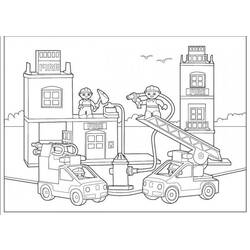 ぬりえページ: 消防士 (取引と職業) #105739 - 無料の印刷可能なぬりえページ