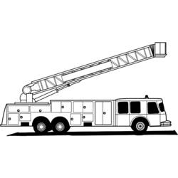 ぬりえページ: 消防士 (取引と職業) #105748 - 無料の印刷可能なぬりえページ