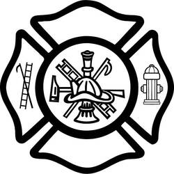 ぬりえページ: 消防士 (取引と職業) #105761 - 無料の印刷可能なぬりえページ