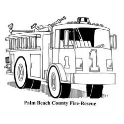 ぬりえページ: 消防士 (取引と職業) #105788 - 無料の印刷可能なぬりえページ
