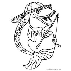 ぬりえページ: 漁師 (取引と職業) #103958 - 無料の印刷可能なぬりえページ