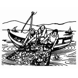 ぬりえページ: 漁師 (取引と職業) #103970 - 無料の印刷可能なぬりえページ