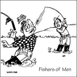 ぬりえページ: 漁師 (取引と職業) #104093 - 無料の印刷可能なぬりえページ