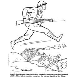 ぬりえページ: 軍隊 (取引と職業) #102306 - 無料の印刷可能なぬりえページ