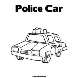 ぬりえページ: 警察官 (取引と職業) #105418 - 無料の印刷可能なぬりえページ