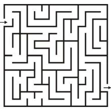 ぬりえ: 迷路 - 無料の印刷可能なぬりえページ