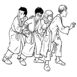 ぬりえページ: ハリー・ポッター (映画とテレビ番組) #69641 - 無料の印刷可能なぬりえページ