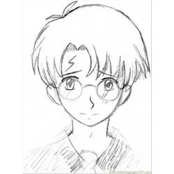 ぬりえページ: ハリー・ポッター (映画とテレビ番組) #69681 - 無料の印刷可能なぬりえページ