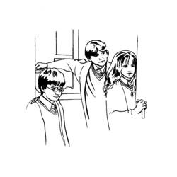 ぬりえページ: ハリー・ポッター (映画とテレビ番組) #69800 - 無料の印刷可能なぬりえページ