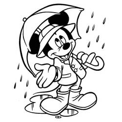 ぬりえページ: 雨 (自然と季節) #158236 - 無料の印刷可能なぬりえページ