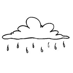 ぬりえページ: 雨 (自然と季節) #158251 - 無料の印刷可能なぬりえページ