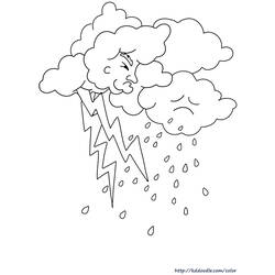 ぬりえページ: 雨 (自然と季節) #158256 - 無料の印刷可能なぬりえページ