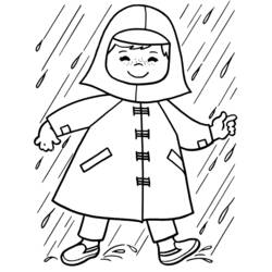 ぬりえページ: 雨 (自然と季節) #158278 - 無料の印刷可能なぬりえページ