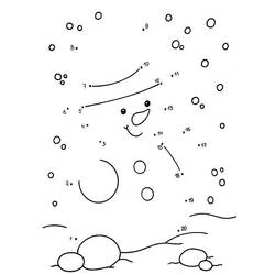 ぬりえページ: 雪 (自然と季節) #158714 - 無料の印刷可能なぬりえページ