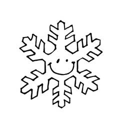 ぬりえページ: 雪の結晶 (自然と季節) #160467 - 無料の印刷可能なぬりえページ