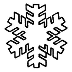 ぬりえページ: 雪の結晶 (自然と季節) #160469 - 無料の印刷可能なぬりえページ