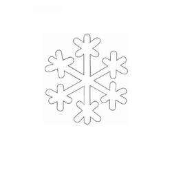 ぬりえページ: 雪の結晶 (自然と季節) #160471 - 無料の印刷可能なぬりえページ