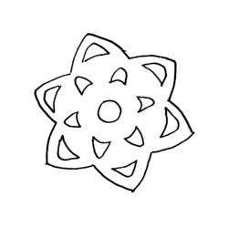 ぬりえページ: 雪の結晶 (自然と季節) #160476 - 無料の印刷可能なぬりえページ