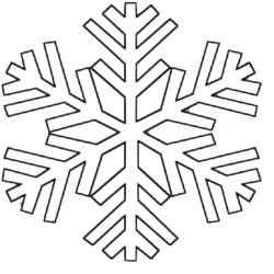 ぬりえページ: 雪の結晶 (自然と季節) #160477 - 無料の印刷可能なぬりえページ