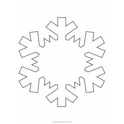 ぬりえページ: 雪の結晶 (自然と季節) #160483 - 無料の印刷可能なぬりえページ