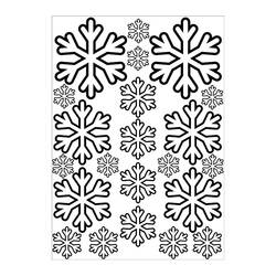 ぬりえページ: 雪の結晶 (自然と季節) #160486 - 無料の印刷可能なぬりえページ