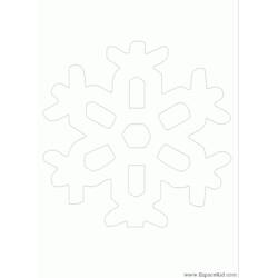ぬりえページ: 雪の結晶 (自然と季節) #160507 - 無料の印刷可能なぬりえページ